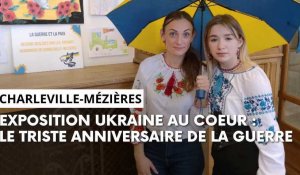 Exposition Ukraine au Coeur à l'Hôtel de Ville pour le triste anniversaire de la guerre