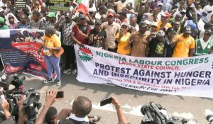 Les Nigérians protestent contre le coût élevé de la vie à Lagos