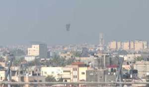 Parachutage d'aide humanitaire sur Gaza