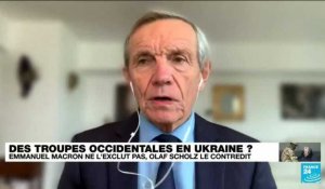 Ukraine : "Les Ukrainiens ont besoin d'armement, pas de troupes au sol"