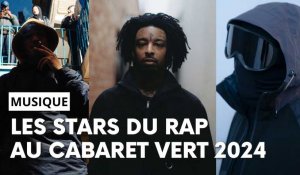 Les stars du rap au Cabaret vert 2024