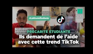 Les étudiants dénoncent leur précarité avec la trend #LaMinuteÉtudiante sur TikTok
