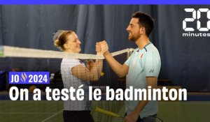 JO 2024 : On a testé le badminton avec Delphine Delrue, badiste française