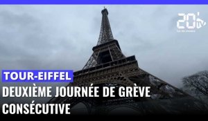 La grève continue à la tour Eiffel