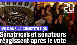 L'IVG dans la Constitution : Les Sénateurs réagissent après le vote 