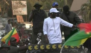 Présidentielle au Sénégal: l'opposant Sonko et son candidat en campagne en Casamance