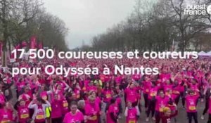 VIDÉO. À Nantes, 17 500 participants pour la course Odysséa