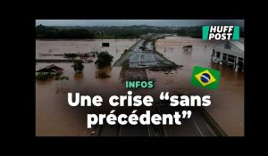 Des villes pratiquement coupées du monde dans le sud du Brésil après des inondations