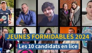 Jeunes formidables 2024 : les dix candidats sur la ligne de départ