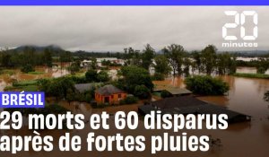 Brésil : Des pluies torrentielles causent la mort de 29 personnes 