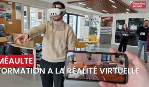 Formation à la réalité virtuelle au Hub de Méaulte