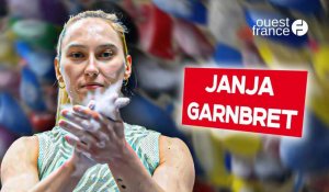 VIDÉO. JO 2024 : la Slovène Janja Garnbret vise la médaille d'or en escalade