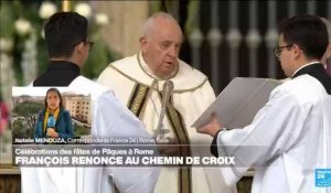 Le pape a présidé la messe de Pâques malgré sa santé chancelante