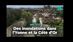 Les images d'une crue « exceptionnelle » dans l’Yonne et la Côte-d’Or