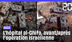 Guerre Israël-Hamas : Visualisez les destructions de l’hôpital al-Chifa après le retrait de l’armée