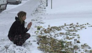 Finlande : Images devant l'école où un élève a ouvert le feu à Vantaa