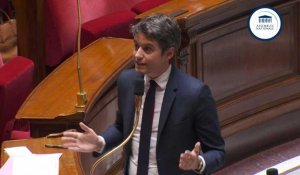 Impôts: "Nous ne nous en prendrons jamais aux Français qui travaillent", dit Attal