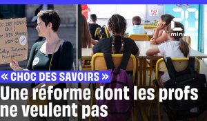 « Choc des savoirs » : C'est quoi cette réforme annoncée par Attal dont les profs ne veulent pas ?