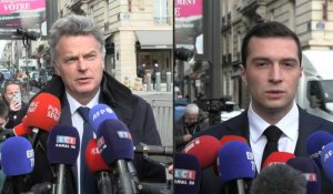 "Aucune limite" au soutien français en Ukraine pour Macron (Roussel et Bardella)