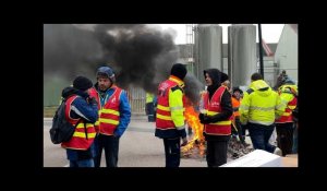 Grève du 7 mars : le site EDF Velaines bloqué