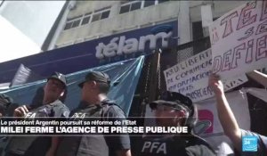 Argentine : le gouvernement suspend l'agence de presse Télam avant sa fermeture
