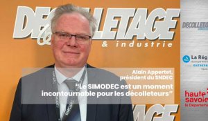 Simodec 2024 - Pour Alain Appertet, président du syndicat, le salon est un incontournable