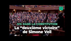 La très longue ovation des parlementaires pour « le legs » de Simone Veil