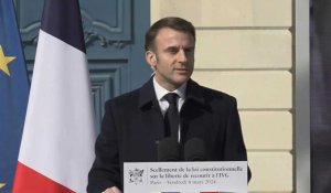 Macron veut inscrire l'IVG dans la Charte des droits fondamentaux de l’UE