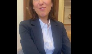 Valerie Hayer, tête de liste de la majorité présidentielle en meeting à Lille ce samedi dans le cadre des Européennes 2024