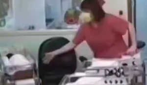VIDÉO. Séisme à Taïwan : des infirmières tentent de protéger des bébés