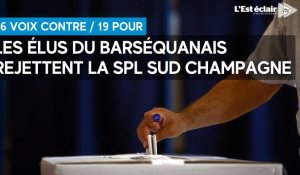 Les élus du Barséquanais votent contre la création de la société publique locale (SPL) Sud Champagne