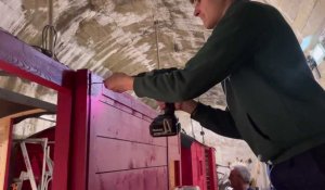 Helfaut : des lycéens fabriquent une réplique du train de Loos à La Coupole