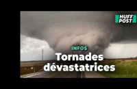 Les images impressionnantes des tornades aux États-Unis