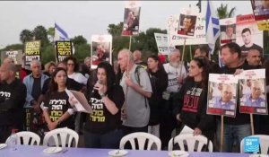 Pâque juive : des centaines d'Israëliens réclament le retour des otages