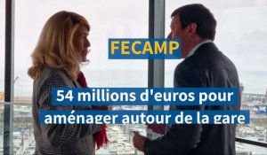 À Fécamp, la ministre Dominique Faure à Fécamp pour signer Action coeur de ville 2