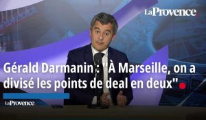 Darmanin face aux lecteurs de La Provence : "À Marseille, on a divisé les points de deal en deux"