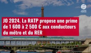VIDÉO. JO 2024. La RATP propose une prime de 1 600 à 2 500 € aux conducteurs du métro et du RER