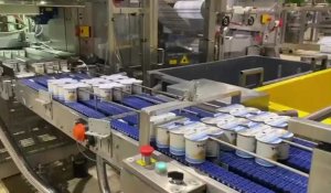Le premier producteur de yaourts Danone en France est désormais son usine de Bailleul!