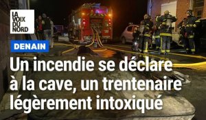 Un feu de cave mobilise pompiers et agent de GrDF à Denain