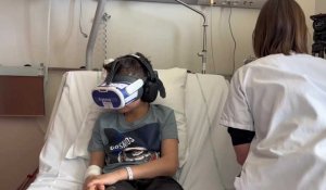 Boulogne : le service pédiatrique de l'hôpital s’est équipé d’un casque de réalité virtuelle.