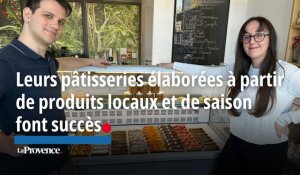 Leurs pâtisseries élaborées à partir de produits locaux et de saisons font succès