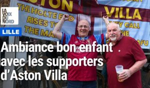 Supporter d'Aston Villa dans Lille 