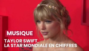 Taylor Swift: la star américaine en chiffres