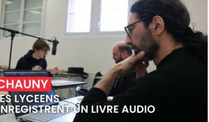 A Chauny, les lycéens enregistrent un livre audio