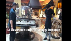 La plus grande cloche à fromages du monde dans un restaurant du Lot-et-Garonne
