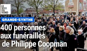 Grande-Synthe : 400 personnes se retrouvent aux funérailles de Philippe Coopman