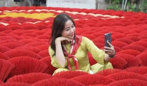 Au Vietnam, quand le "village de l'encens" se fait instagrammable