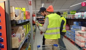 Gers : barrage filtrant et contrôle des marchandises par les agriculteurs 