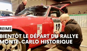 Tout est prêt pour le départ du Rallye Monte-Carlo historique à Reims