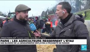 Colère des agriculteurs : les blocages se poursuivent et l'étau se resserrent sur Paris